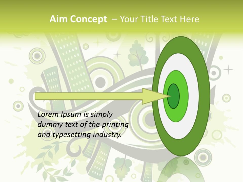 Perspectives Clip Cityscape PowerPoint Template