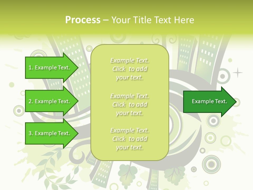 Perspectives Clip Cityscape PowerPoint Template