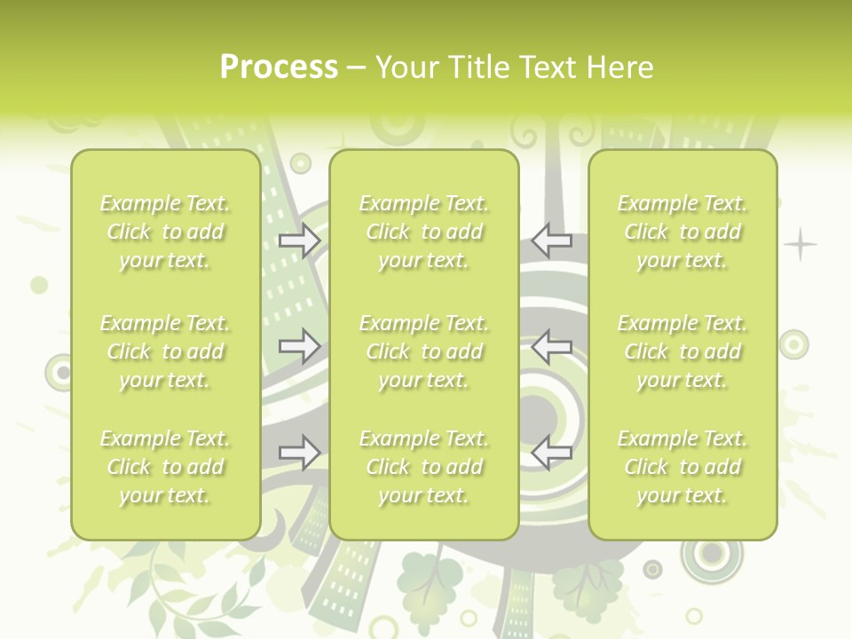 Perspectives Clip Cityscape PowerPoint Template