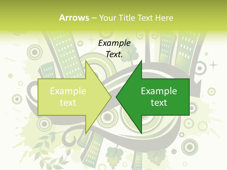 Perspectives Clip Cityscape PowerPoint Template