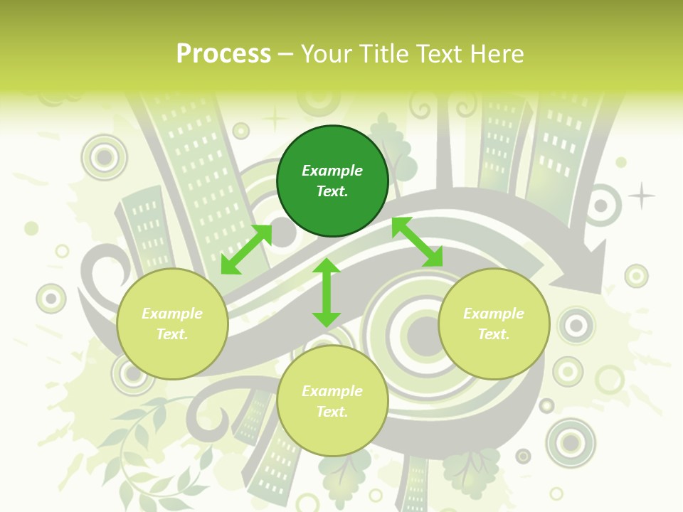 Perspectives Clip Cityscape PowerPoint Template
