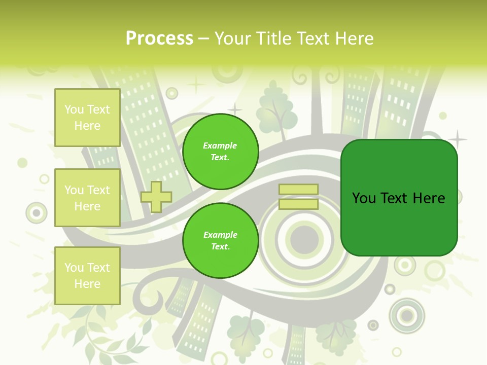 Perspectives Clip Cityscape PowerPoint Template