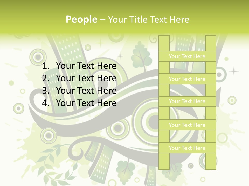 Perspectives Clip Cityscape PowerPoint Template