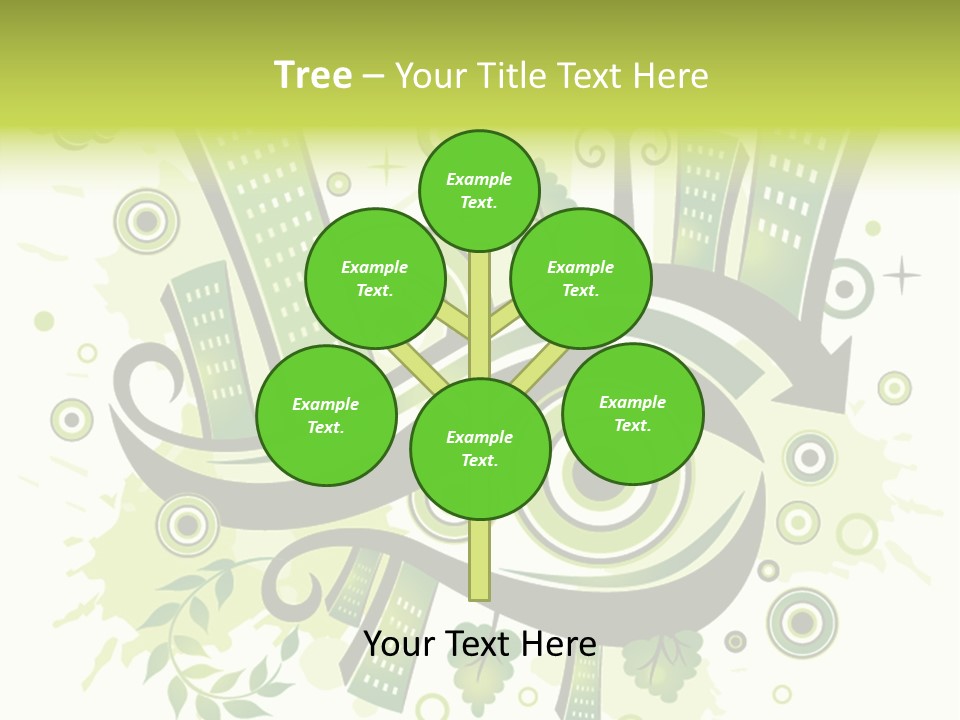 Perspectives Clip Cityscape PowerPoint Template