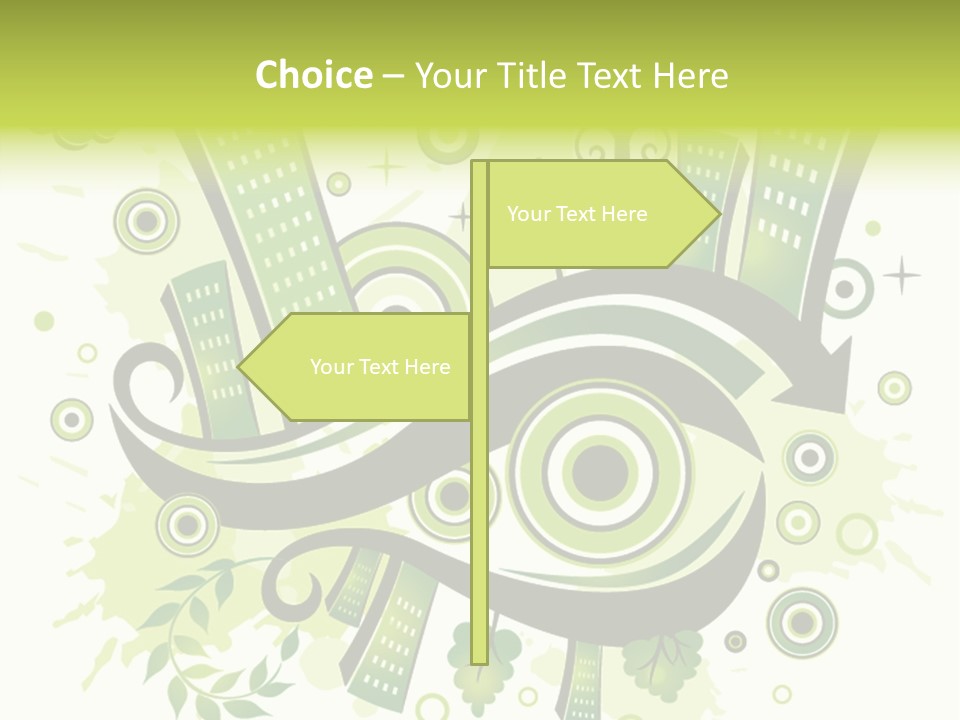 Perspectives Clip Cityscape PowerPoint Template