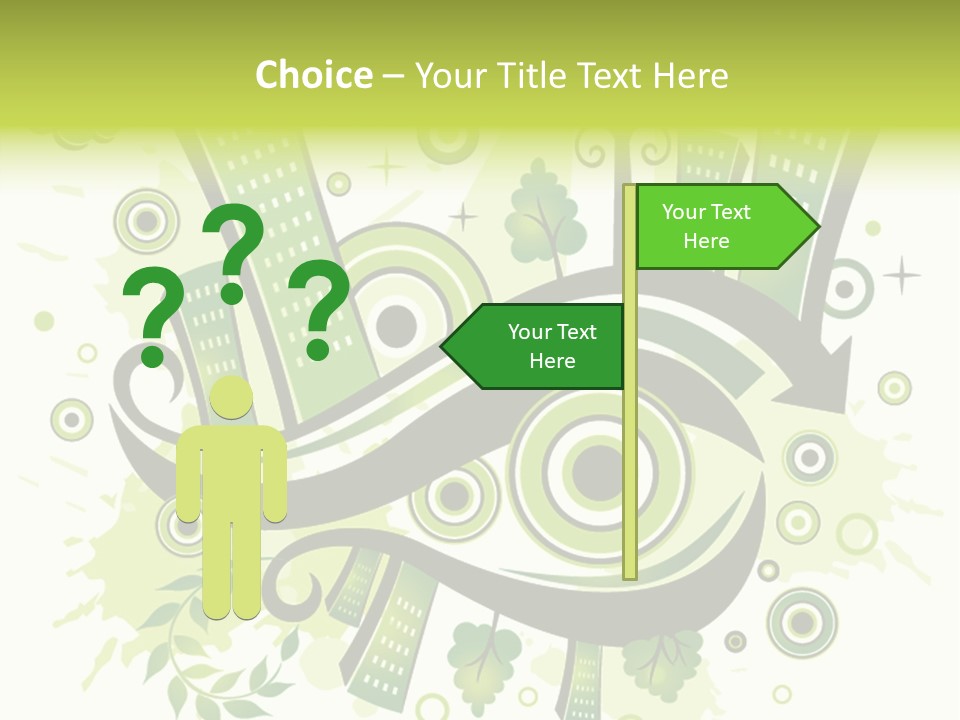 Perspectives Clip Cityscape PowerPoint Template