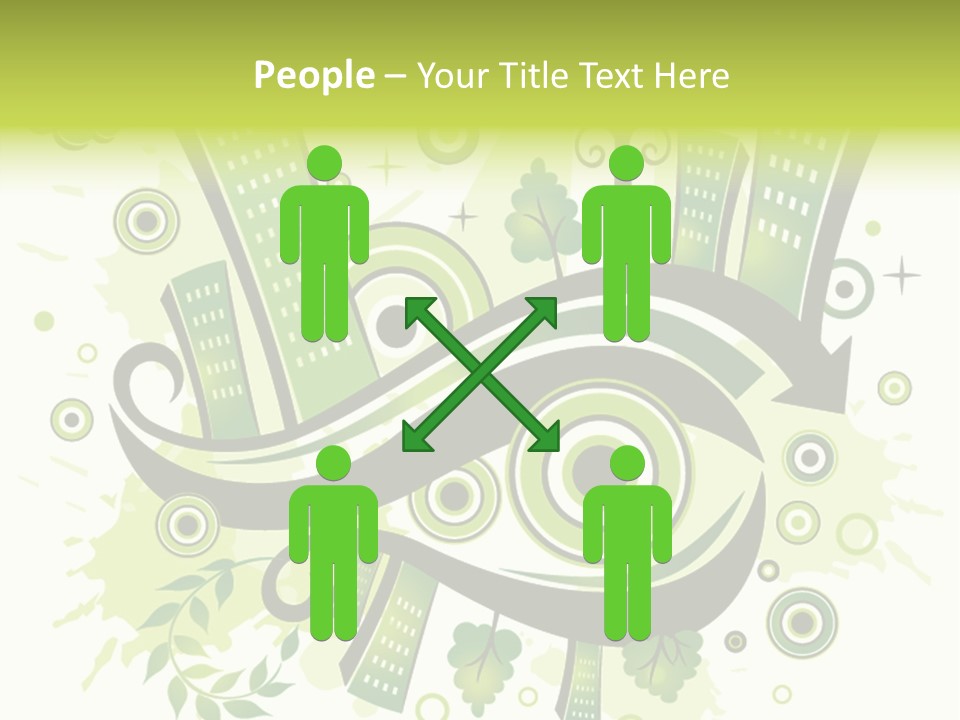 Perspectives Clip Cityscape PowerPoint Template