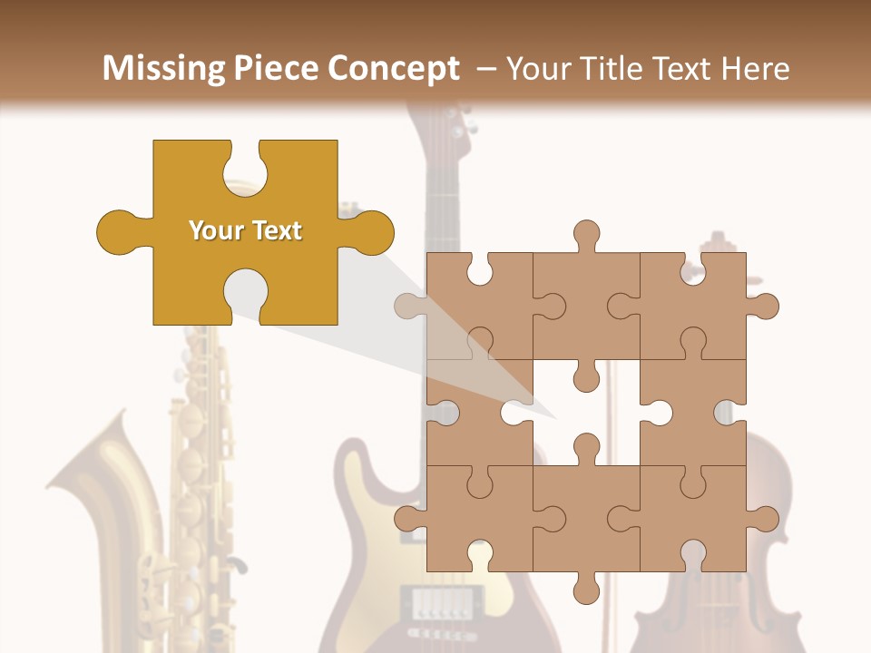 Relaxation Violin Musical PowerPoint Template