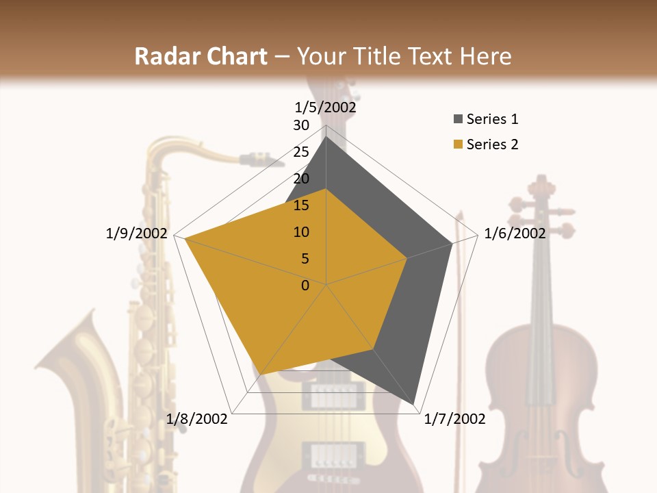 Relaxation Violin Musical PowerPoint Template