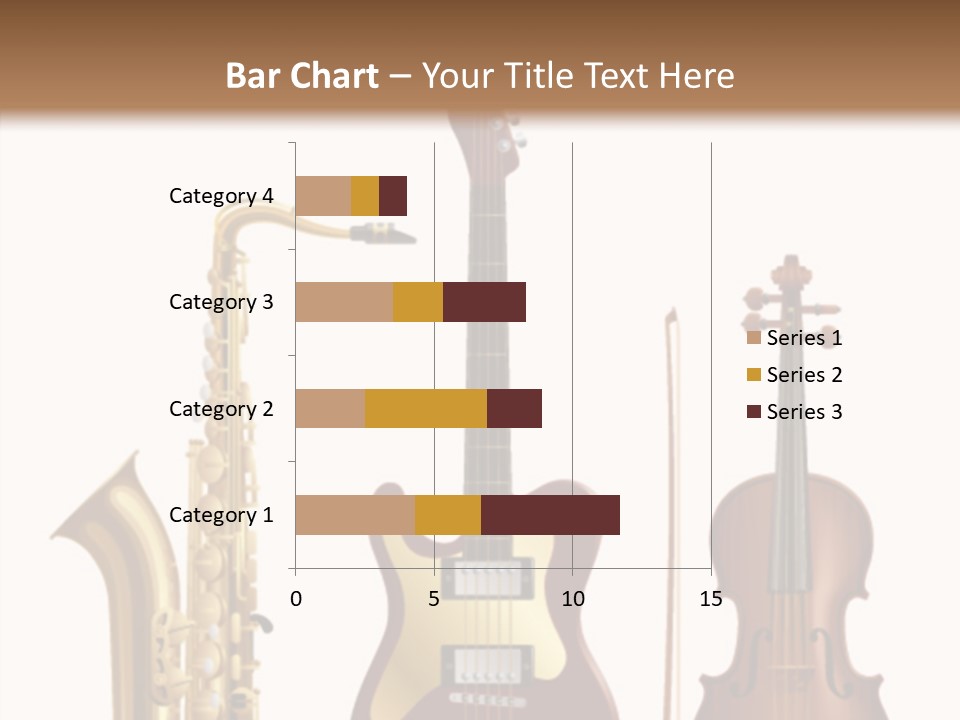 Relaxation Violin Musical PowerPoint Template