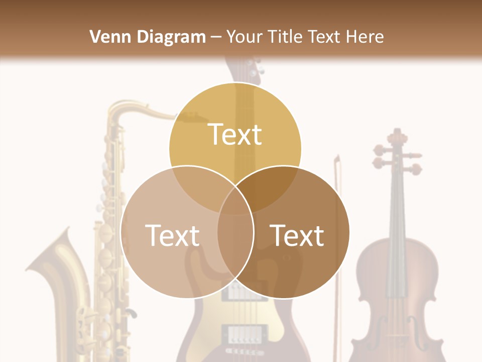 Relaxation Violin Musical PowerPoint Template