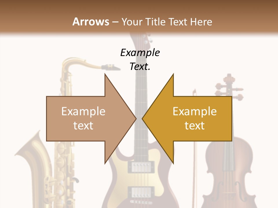 Relaxation Violin Musical PowerPoint Template