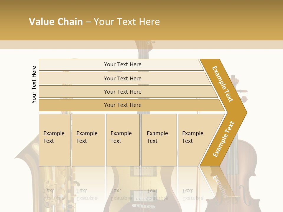 Musical Rock Melody PowerPoint Template