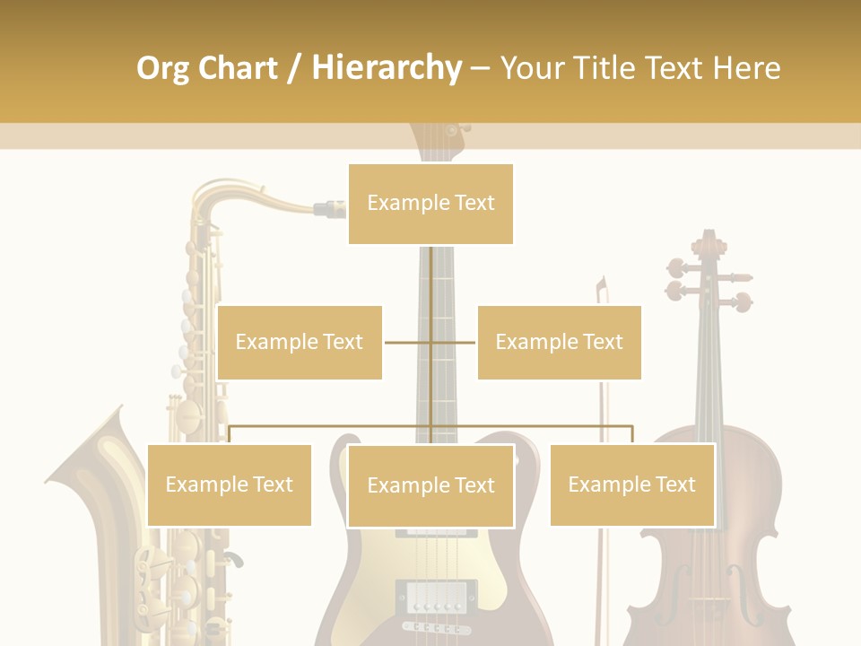 Musical Rock Melody PowerPoint Template