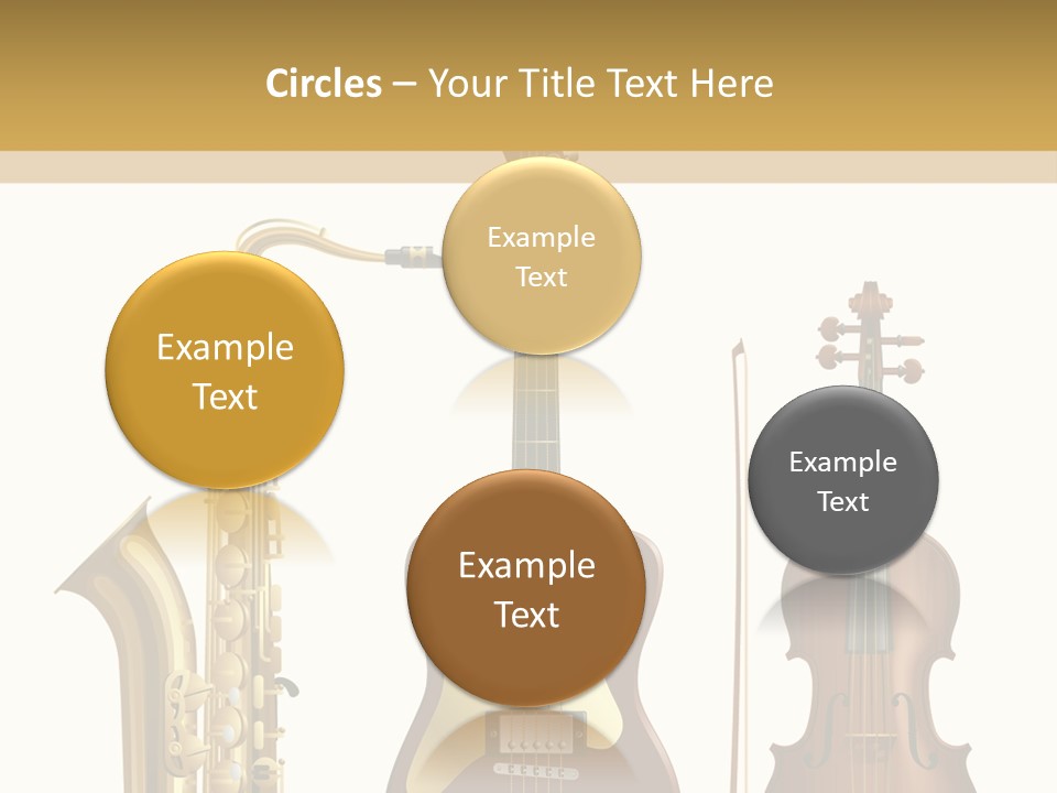 Musical Rock Melody PowerPoint Template