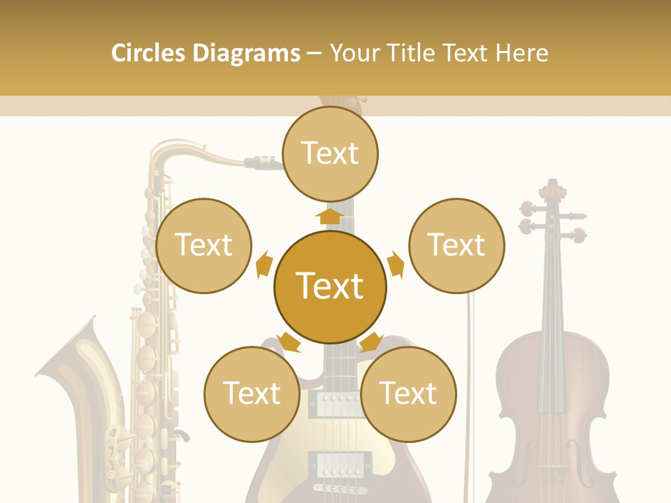 Musical Rock Melody PowerPoint Template