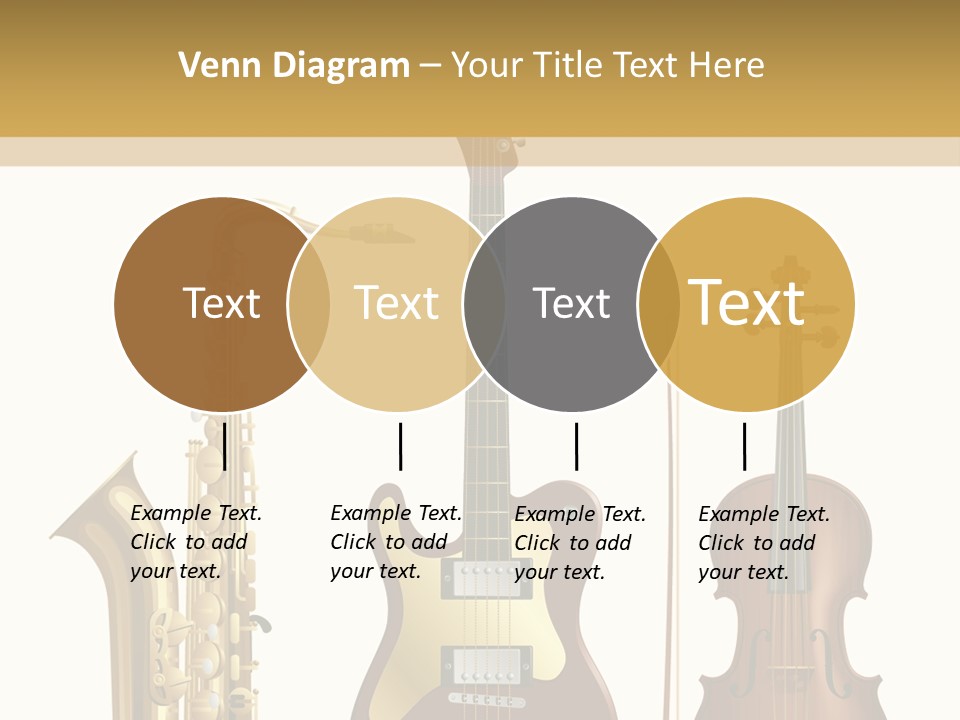 Musical Rock Melody PowerPoint Template