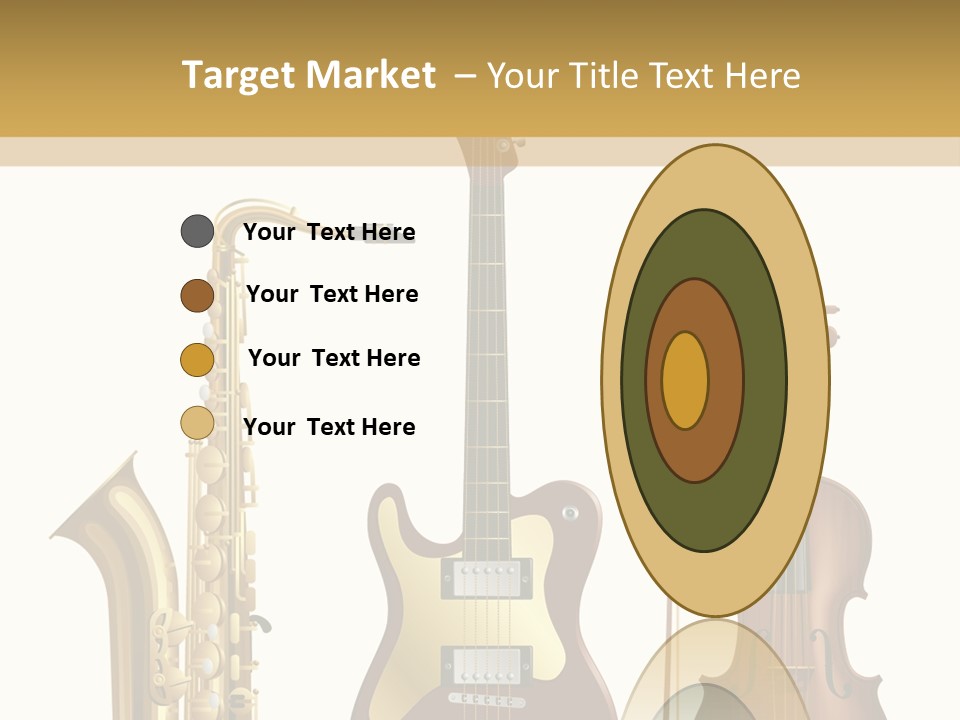 Musical Rock Melody PowerPoint Template