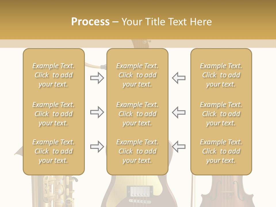 Musical Rock Melody PowerPoint Template