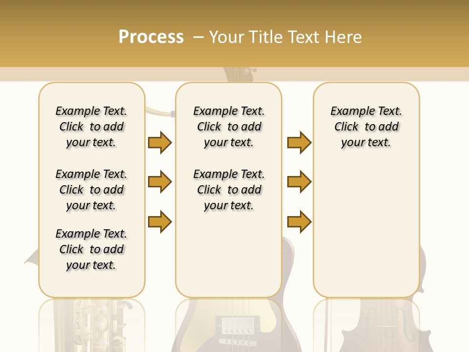 Musical Rock Melody PowerPoint Template