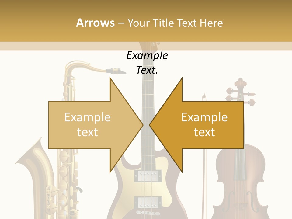 Musical Rock Melody PowerPoint Template