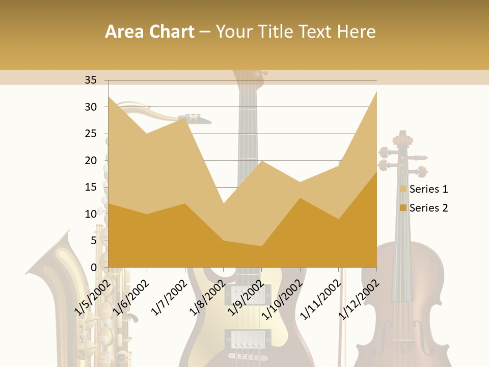 Musical Rock Melody PowerPoint Template