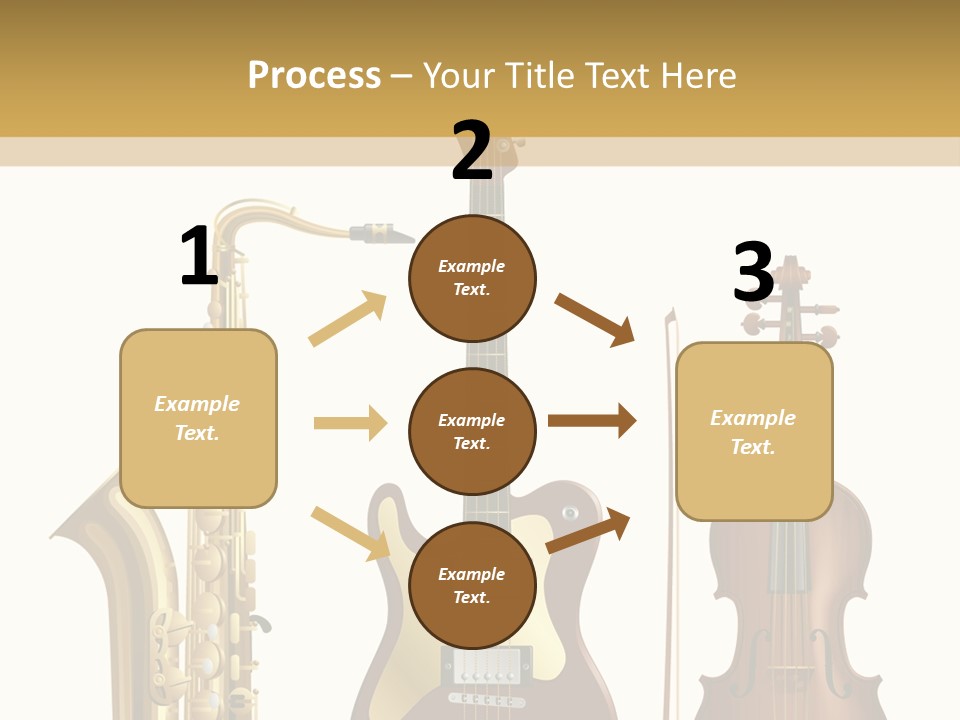 Musical Rock Melody PowerPoint Template