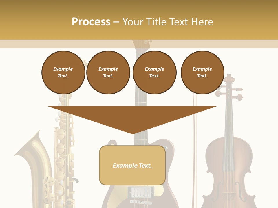 Musical Rock Melody PowerPoint Template