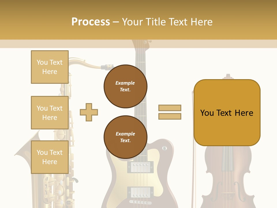 Musical Rock Melody PowerPoint Template