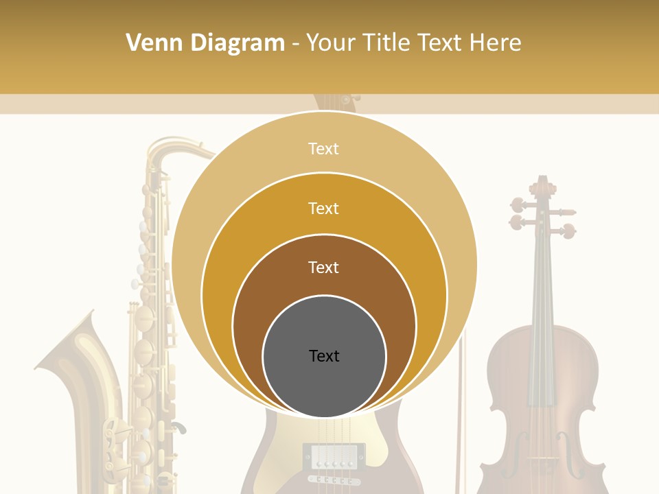 Musical Rock Melody PowerPoint Template