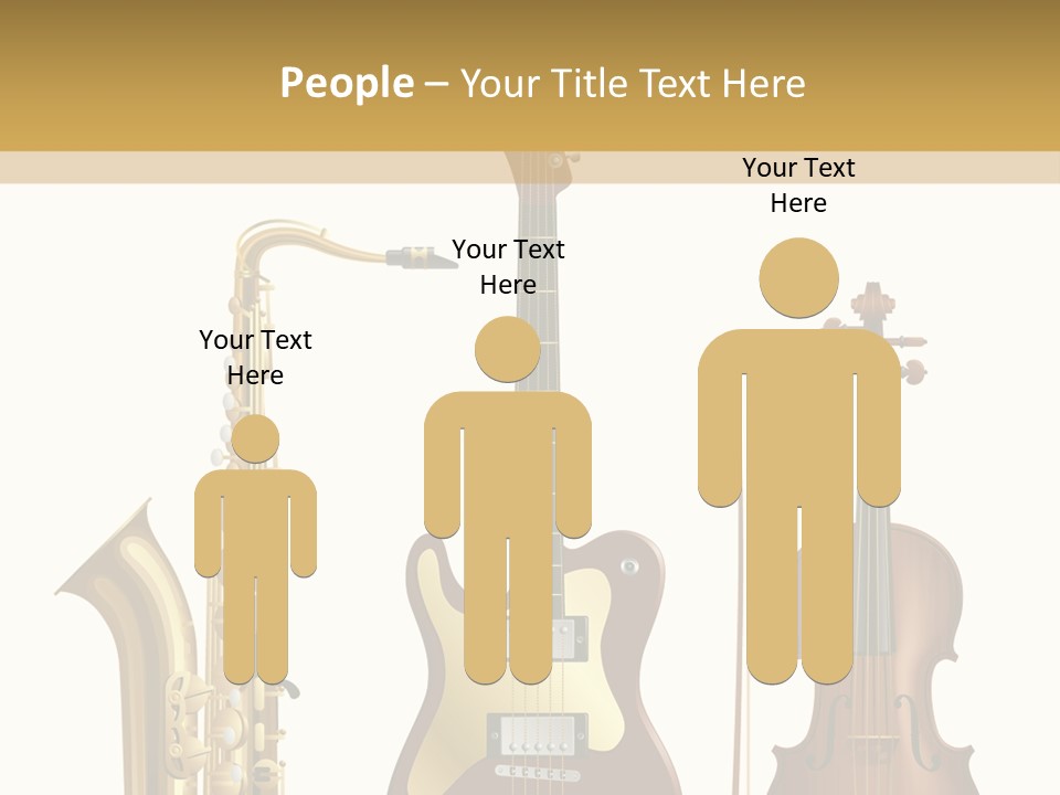 Musical Rock Melody PowerPoint Template