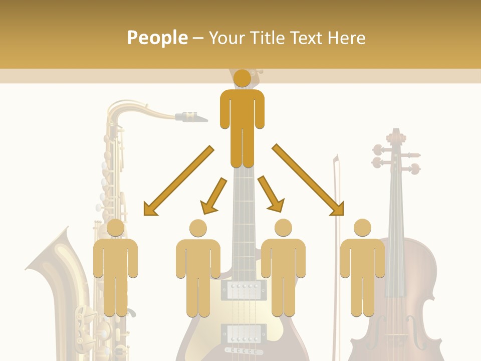 Musical Rock Melody PowerPoint Template