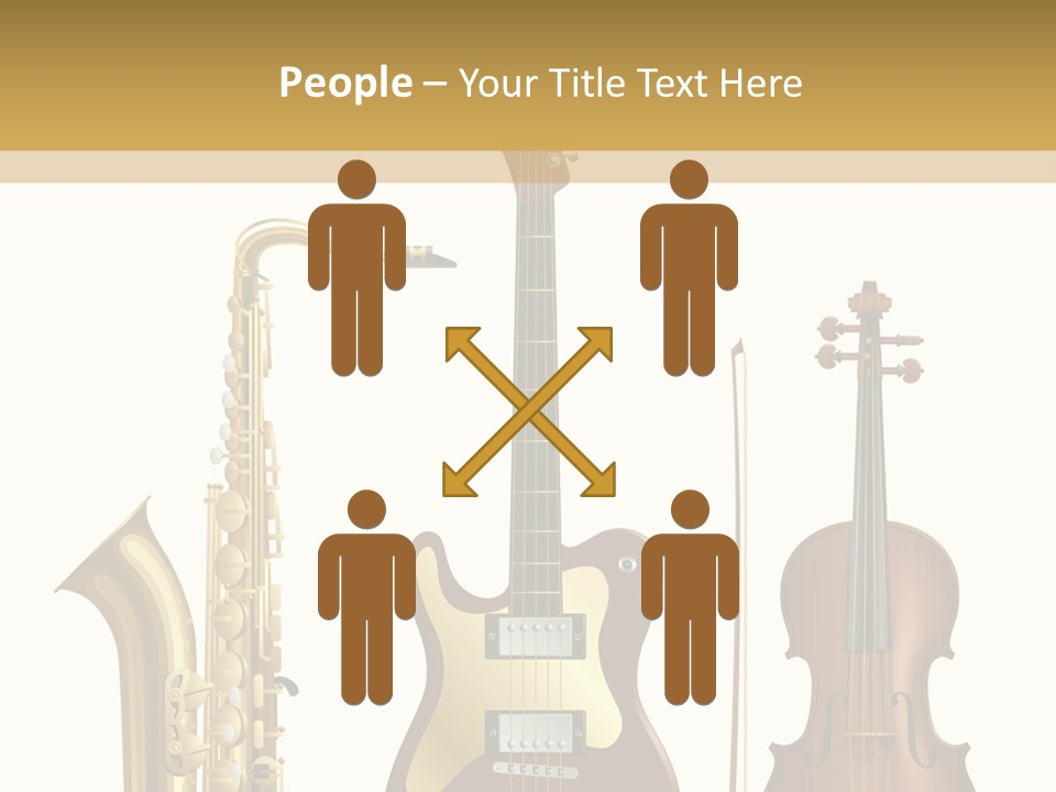 Musical Rock Melody PowerPoint Template