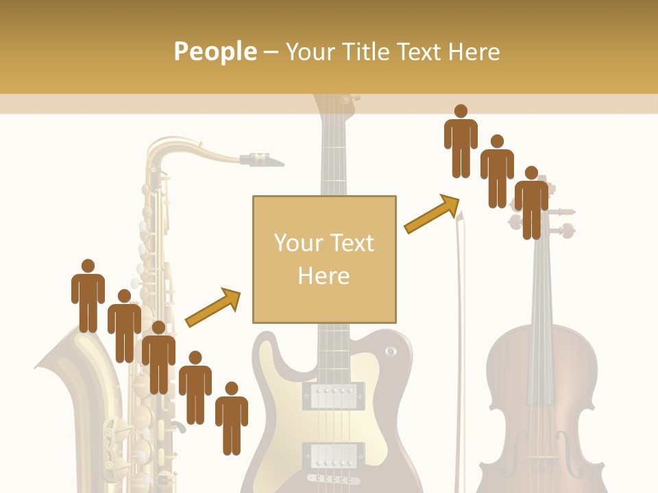 Musical Rock Melody PowerPoint Template