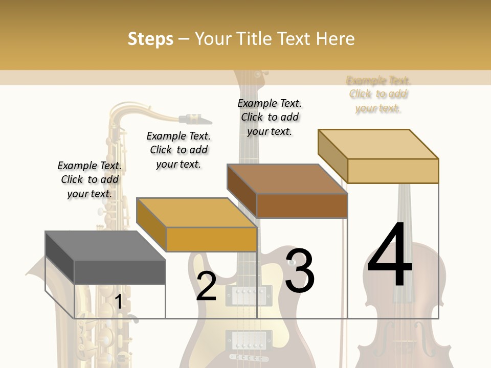 Musical Rock Melody PowerPoint Template