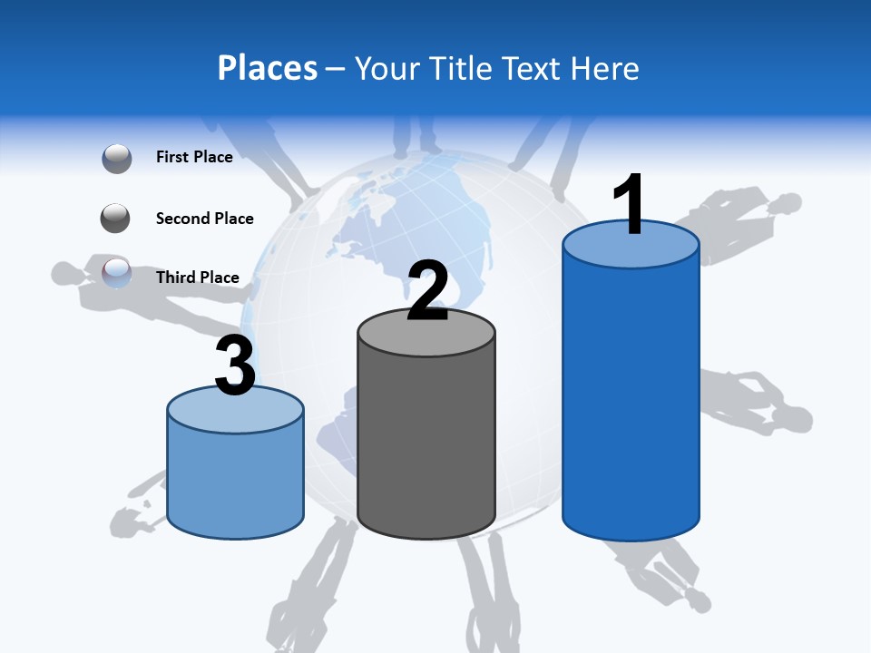 Tangerine Eating Lettuce PowerPoint Template