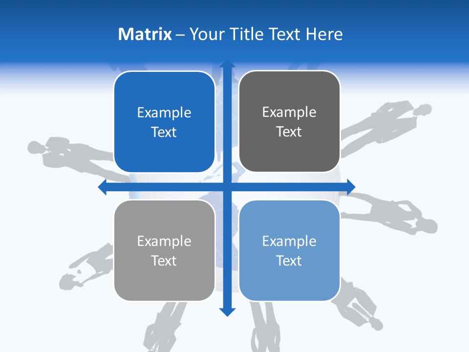Tangerine Eating Lettuce PowerPoint Template