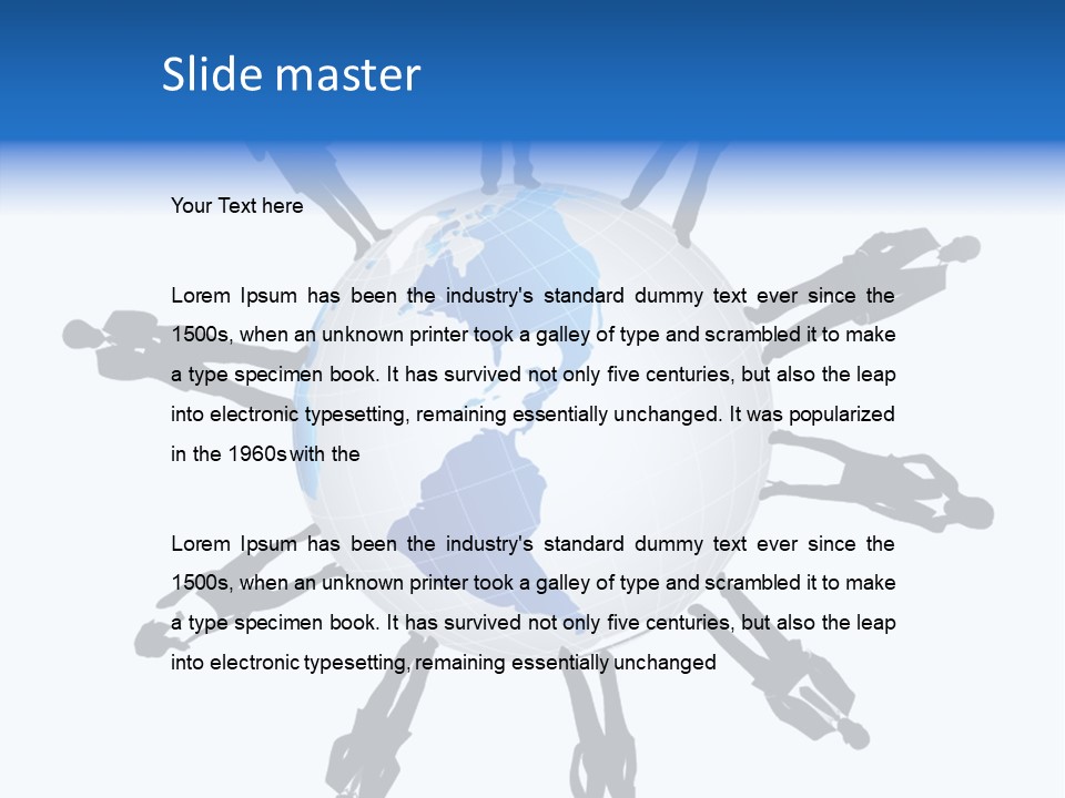 Tangerine Eating Lettuce PowerPoint Template