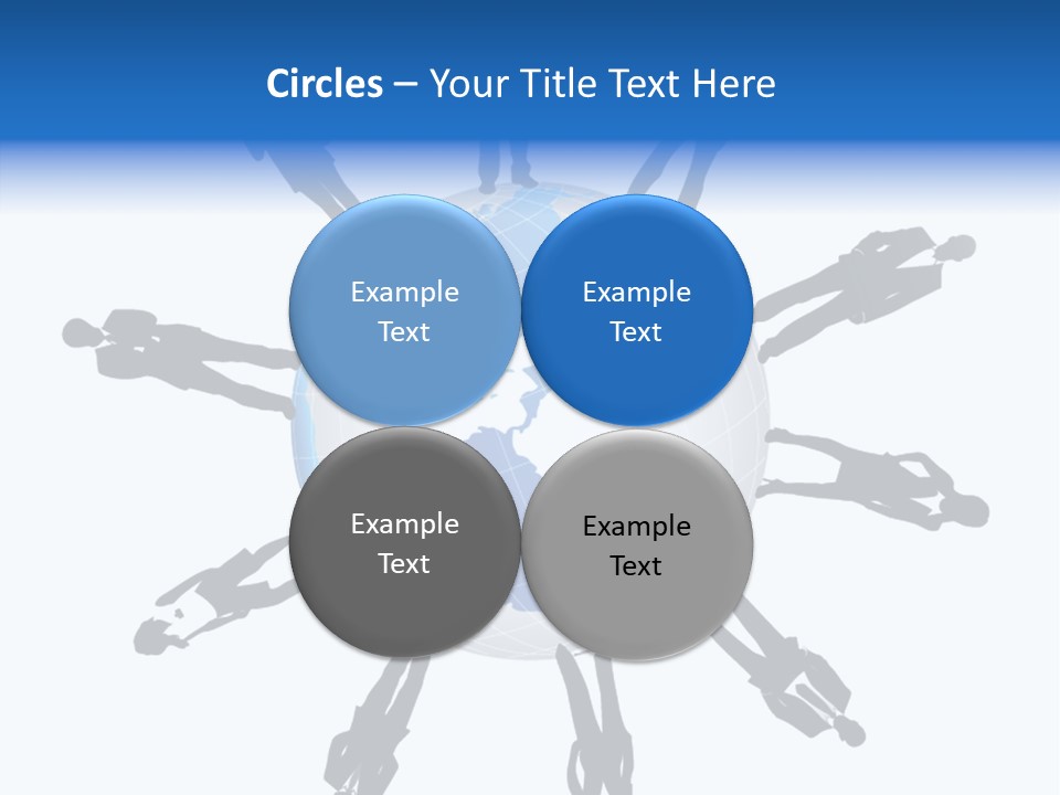 Tangerine Eating Lettuce PowerPoint Template