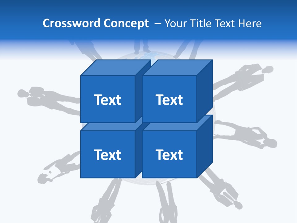 Tangerine Eating Lettuce PowerPoint Template