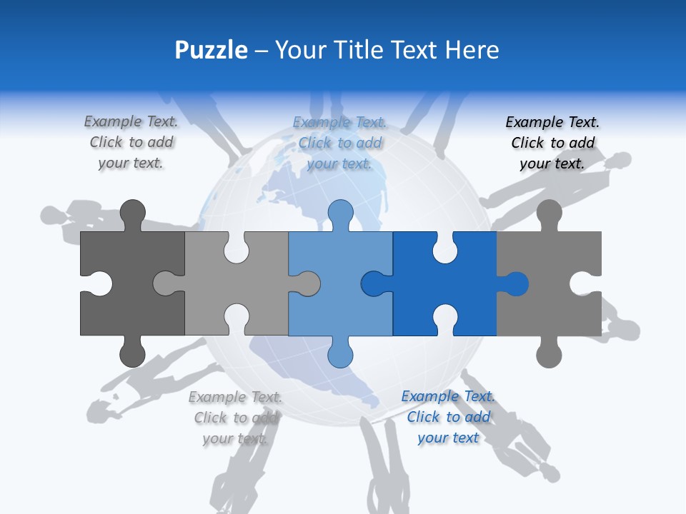 Tangerine Eating Lettuce PowerPoint Template