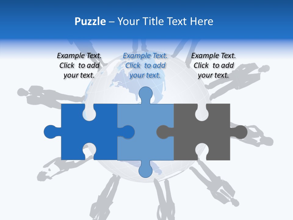 Tangerine Eating Lettuce PowerPoint Template