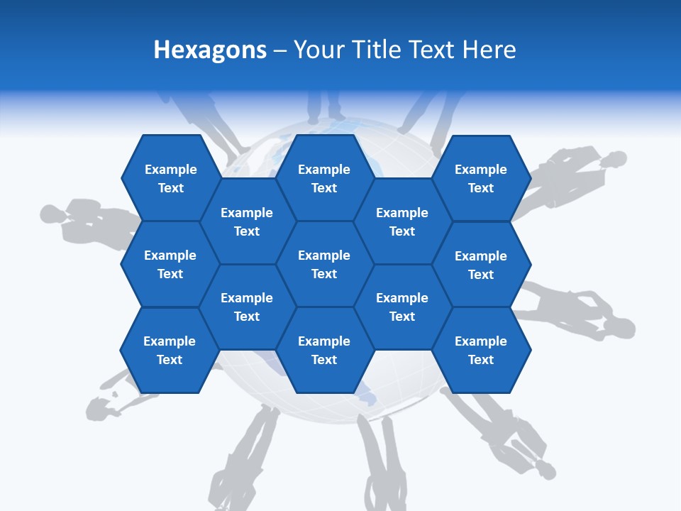 Tangerine Eating Lettuce PowerPoint Template