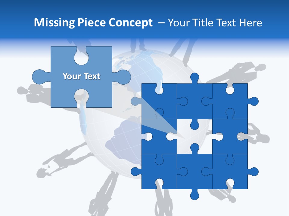 Tangerine Eating Lettuce PowerPoint Template