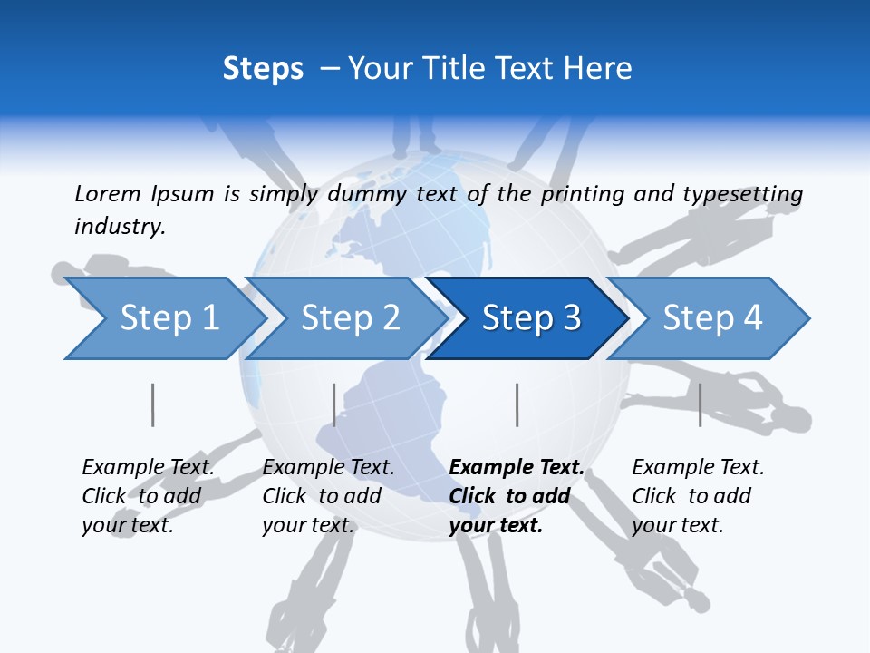 Tangerine Eating Lettuce PowerPoint Template