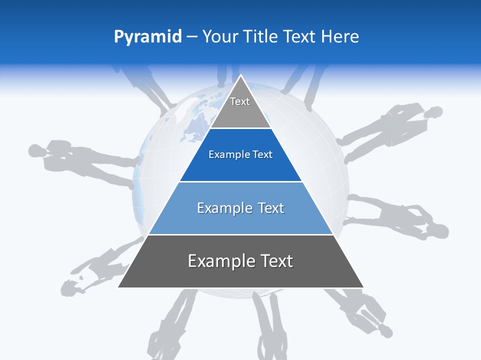 Tangerine Eating Lettuce PowerPoint Template