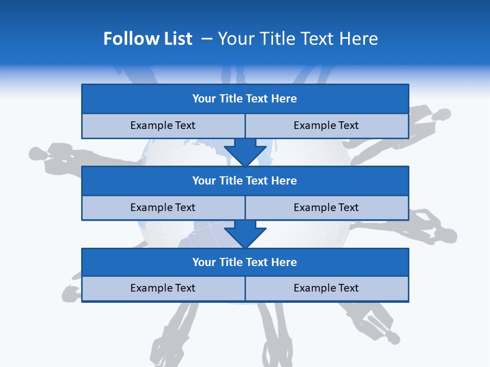 Tangerine Eating Lettuce PowerPoint Template