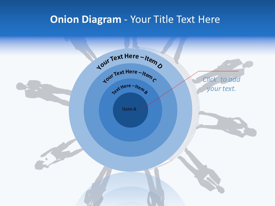 Tangerine Eating Lettuce PowerPoint Template
