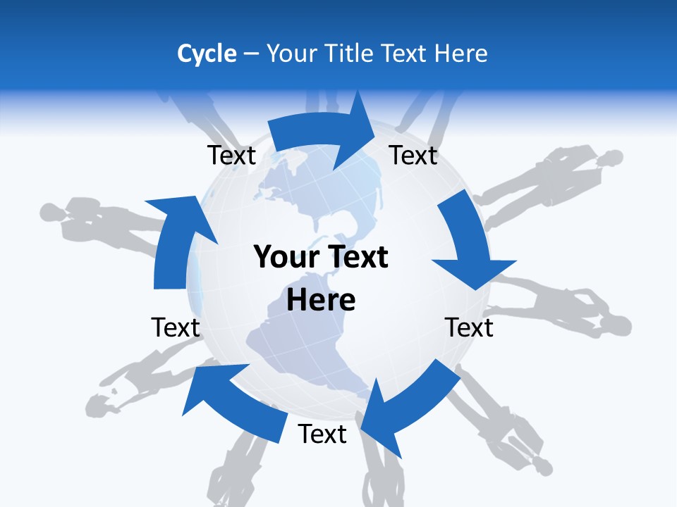 Tangerine Eating Lettuce PowerPoint Template