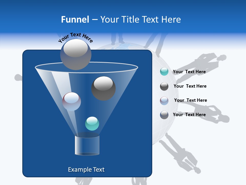 Tangerine Eating Lettuce PowerPoint Template